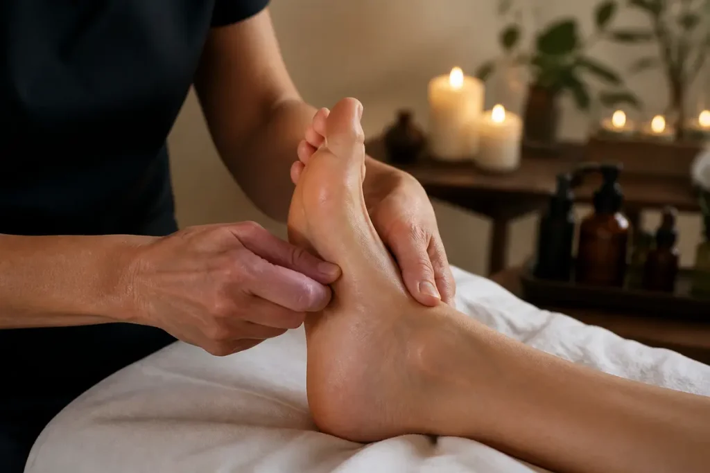 Douleur sur le côté extérieur du pied : causes et gestes utiles